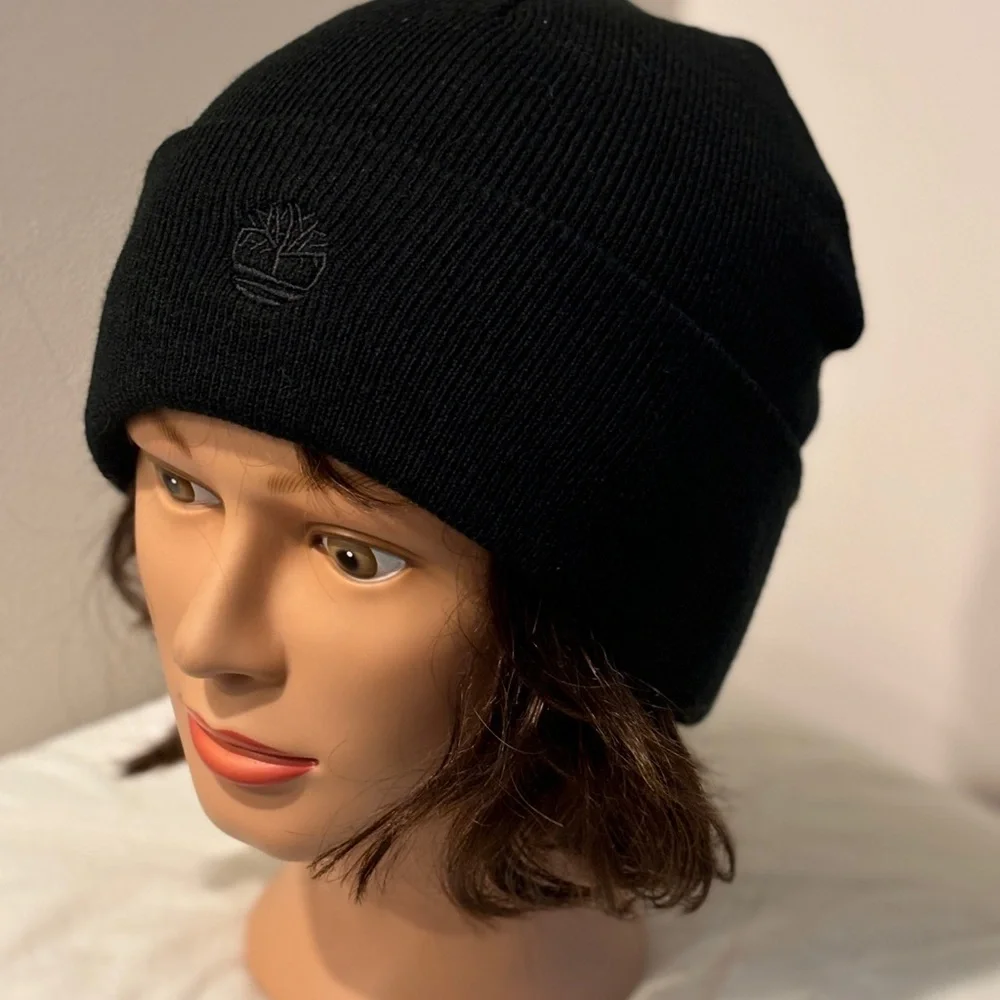 Timberland Black knit beanie ( Unisex )